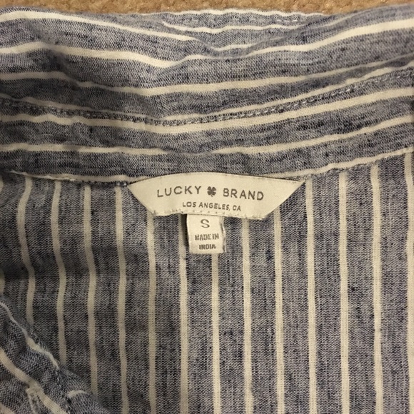 Button up lucky brand shirt - Picture 3 of 3